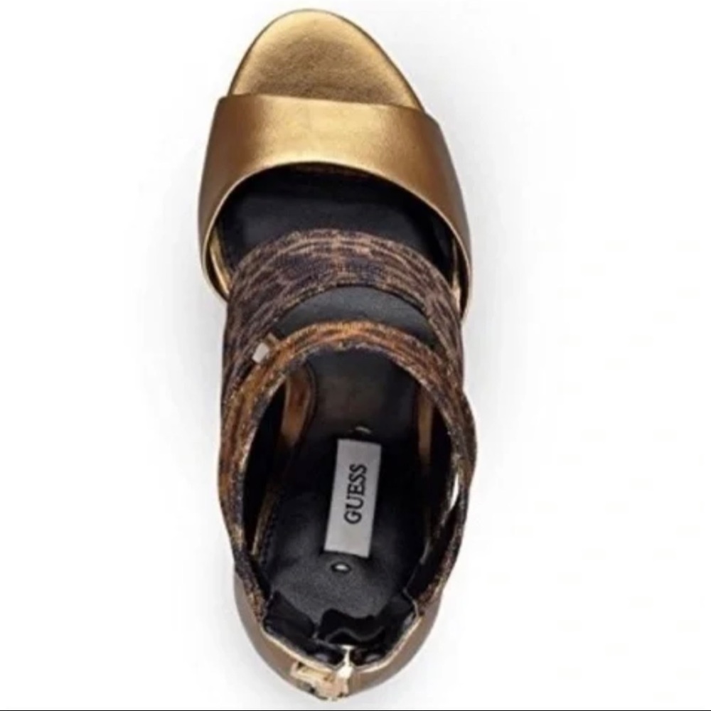 GUESS CAYEN CUTOUT HEELS - Picture 4 of 5
